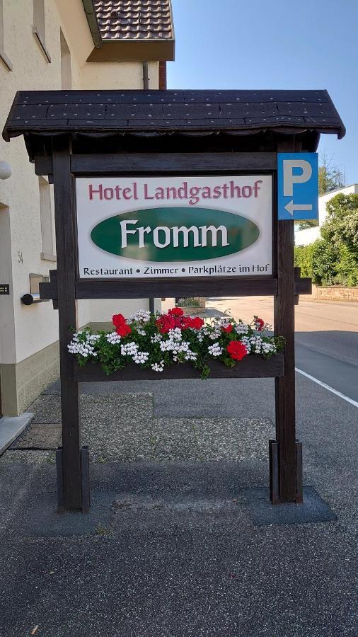 Hotel Landgasthof Fromm Untergruppenbach Exteriér fotografie